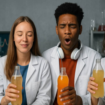 Un laboratoire invente… des sodas qui changent de goût selon la musique